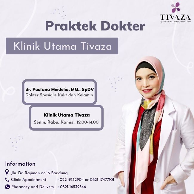 dr. Pusfana Meidelia, Sp.DV Dokter Kulit Bandung : Gambar dari Facebook