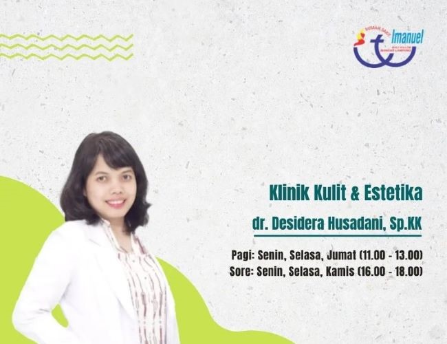 dr. Desidera Husadani, Sp.KK Dokter Kulit di Bandar Lampung : Gambar dari Instagram