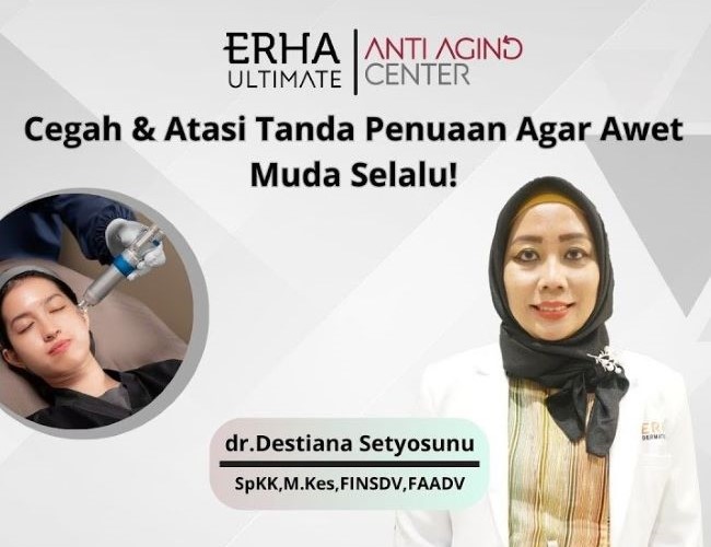 dr. Destiana Setyosunu SpKK,M.Kes, FINSDV, FAADV Dokter Kulit Makassar : Gambar dari YouTube