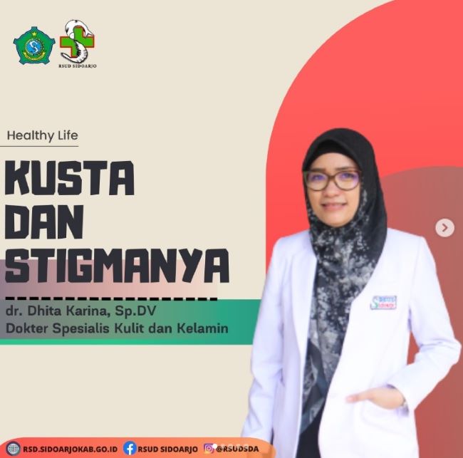 dr. Dhita Karina, Sp.DV Dokter Kulit Sidoarjo : Gambar dari RSUD Sidoarjo Instagram