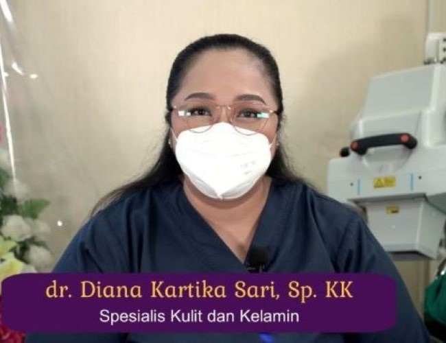 dr. Diana Kartika Sari, SpKK Dokter Kulit Kediri : Gambar dari YouTube