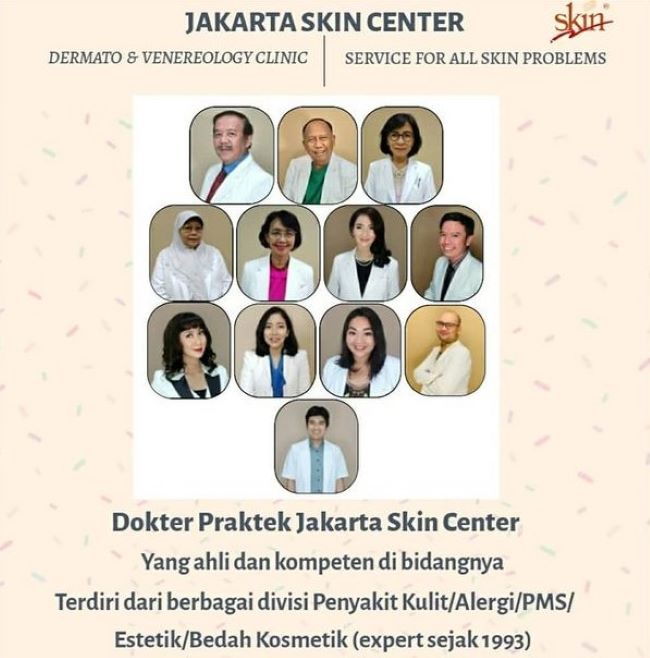 Jakarta Skin Centre Dokter Kulit Jakarta Selatan : Gambar dari Jakarta Skin Center Instagram