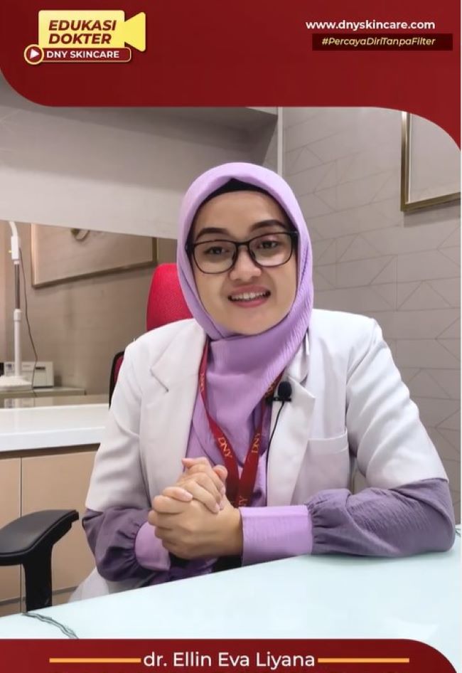 dr. Ellin Eva Liyana Dokter Kulit DNY Skincare Clinic : Gambar dari Instagram