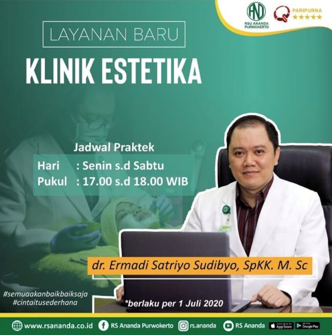 dr. Ermadi Satriyo Sudibyo, Sp.KK, M.Sc Dokter Kulit Purwokerto : Gambar dari RS Ananda Site