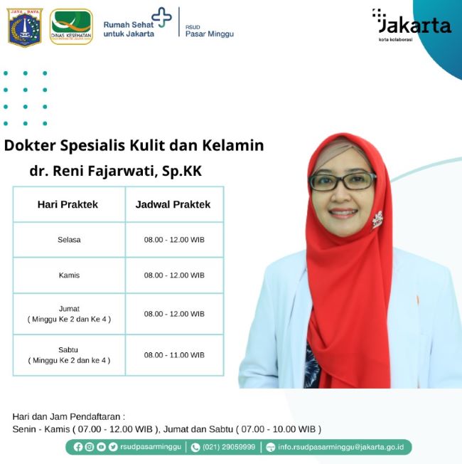 dr. Reni Fajarwati, Sp.KK Dokter Kulit Jakarta Selatan : Gambar dari Google