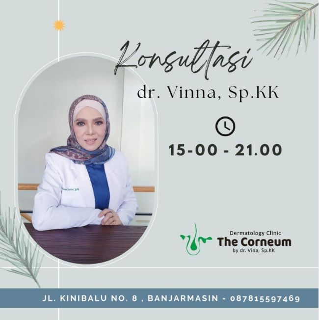 dr. Vina Dwiana Savitri Sp.KK Dokter Kulit Banjarmasin : Gambar dari Instagram