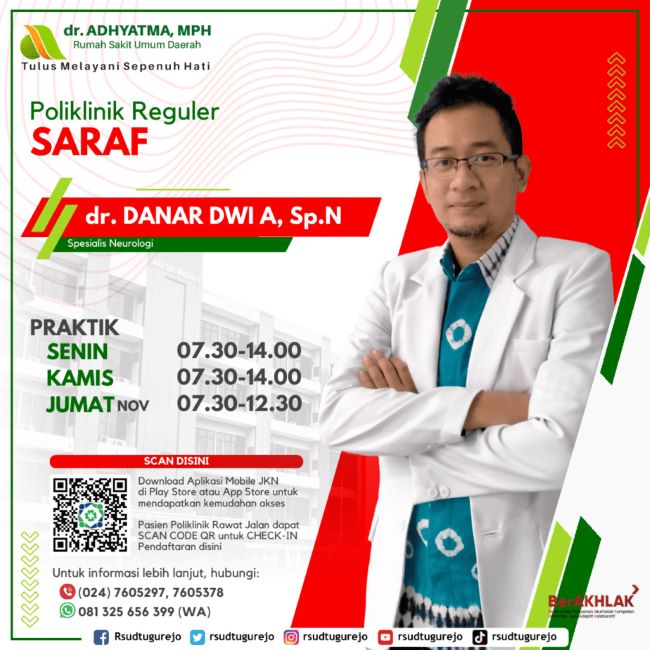 dr. Danar Dwi A, Sp. N Dokter Saraf Semarang : Gambar dari RS Tugurejo Site